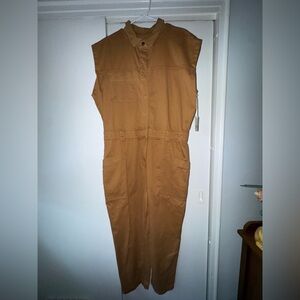 NWT a.n.a. Brown Jumpsuit XXL